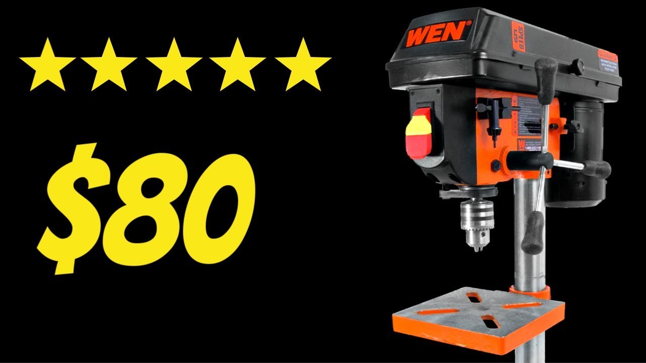 DRILL PRESS - Testing The Cheapest Drill On AMAZON