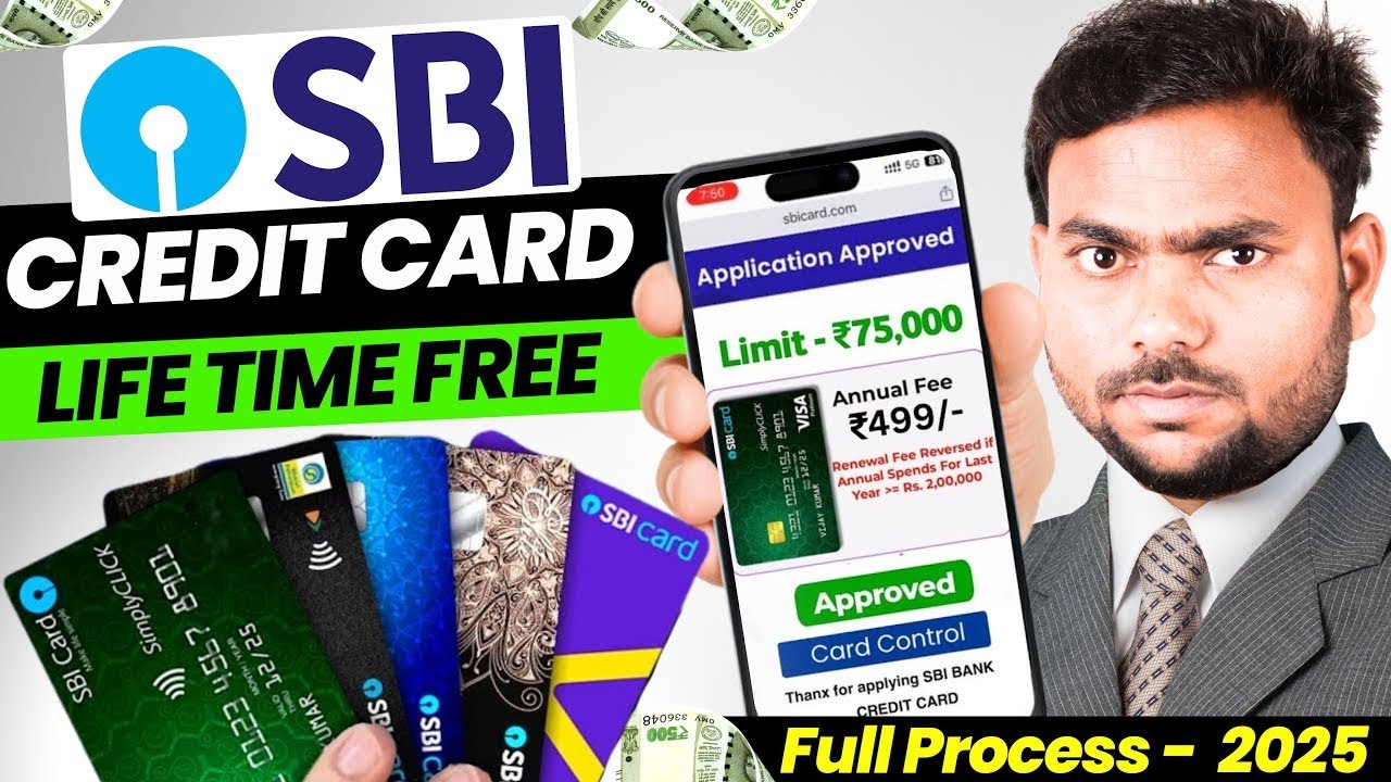 SBI Credit Card Online Apply 2025 | SBI Bank Credit Card | How to Apply SBI Credit Card Online