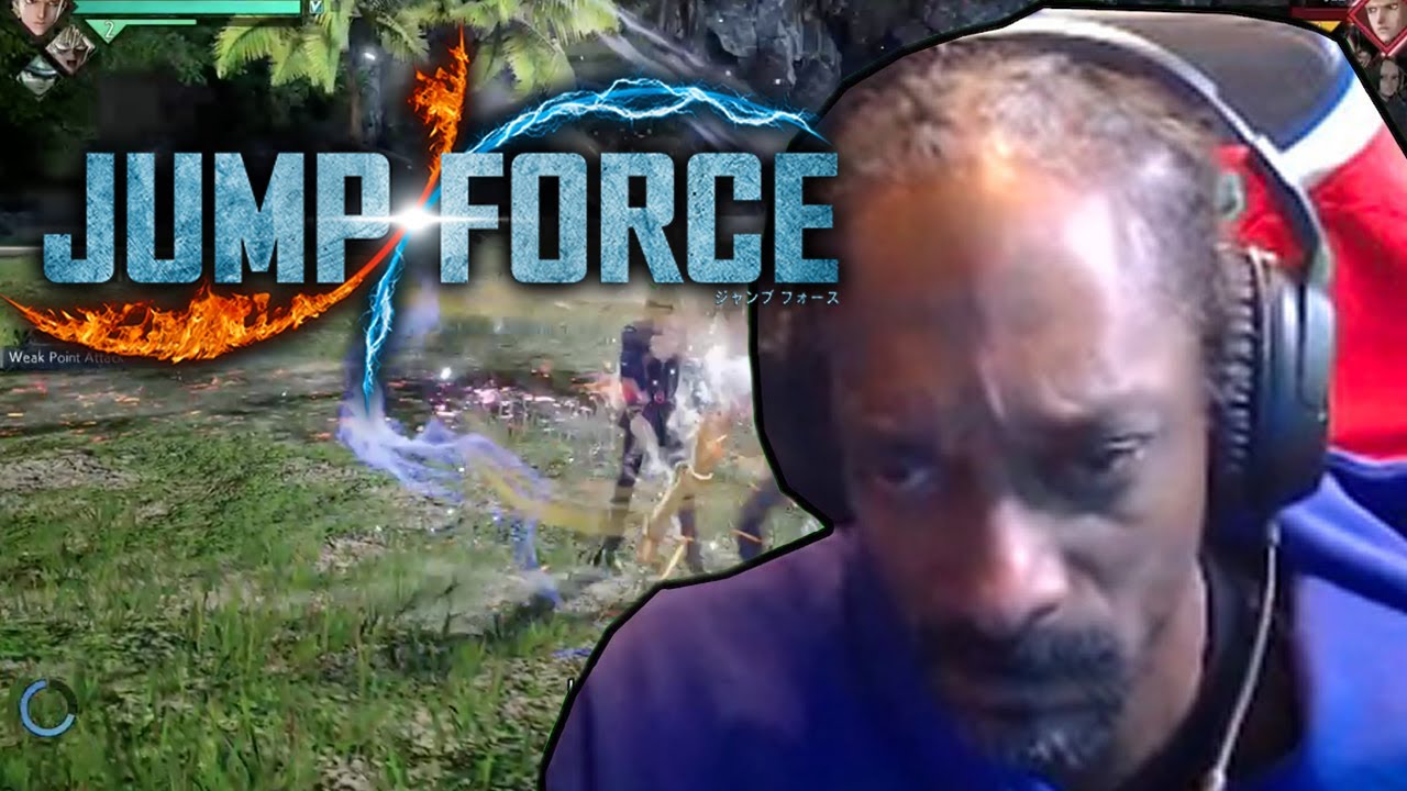 SNOOP DOGG Rage Quits JUMP FORCE!