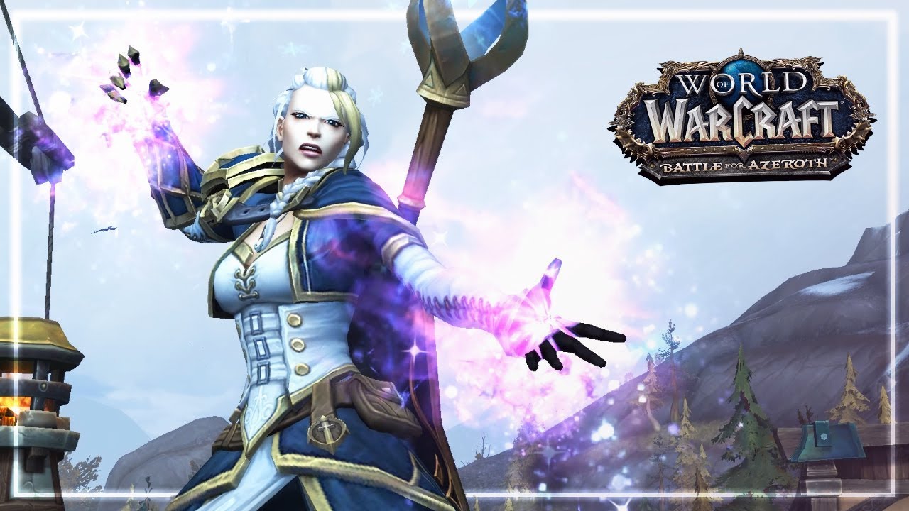Jaina Proudmoore Cutscene - The Attack On Anglepoint | Battle for Azeroth Patch 8.1