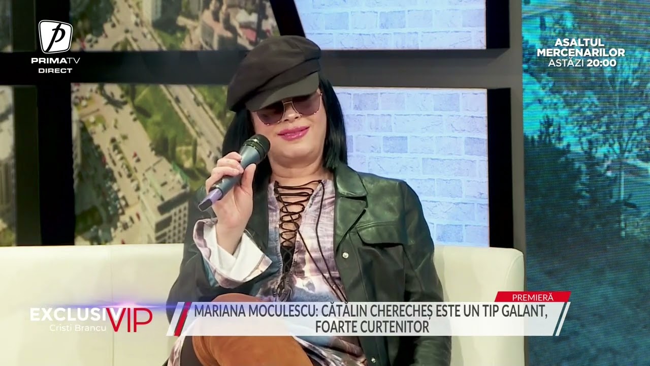 Mariana Moculescu: Am avut o poveste de dragoste, scurtă, cu Cătălin Cherecheș