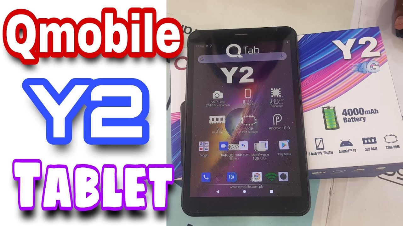 Qmobile Qtab Y2 Unboxing 3GB/32GB iTinbox