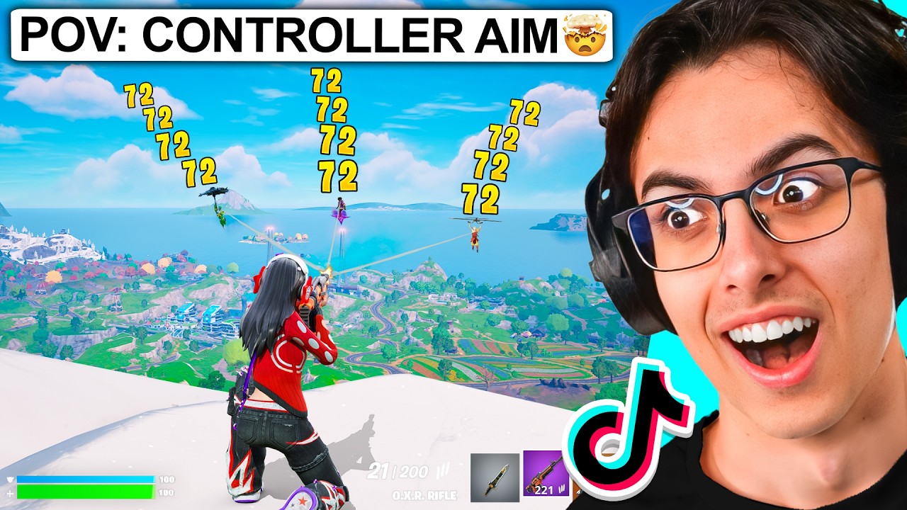 Реакция на TikTok-видео по Fortnite, которые поймут только ЧИТЕРЫ!