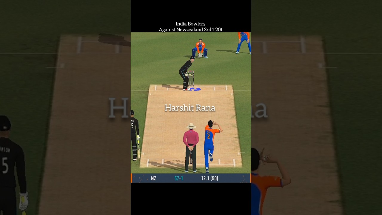 IND BOWLERS AGAINST NZ 3rd T20I 