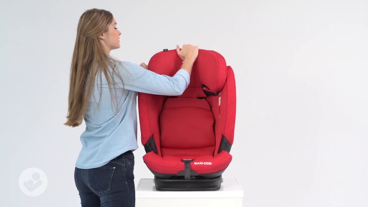 Maxi-Cosi | Titan Pro Car seat | How to adjust the seat from group 1 to group 2/3