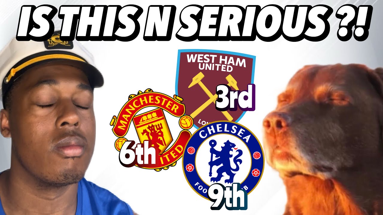 REACTING TO MY 2024/25 PREMIERE LEAGUE TABLE PREDICTIONS (0 BALL KNOWLEDGE)