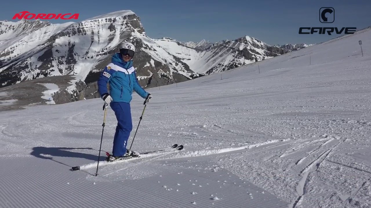[CARVE SKI LESSON2] 제1강 탑앤테일컨트롤 숏턴 스키판의 움직임