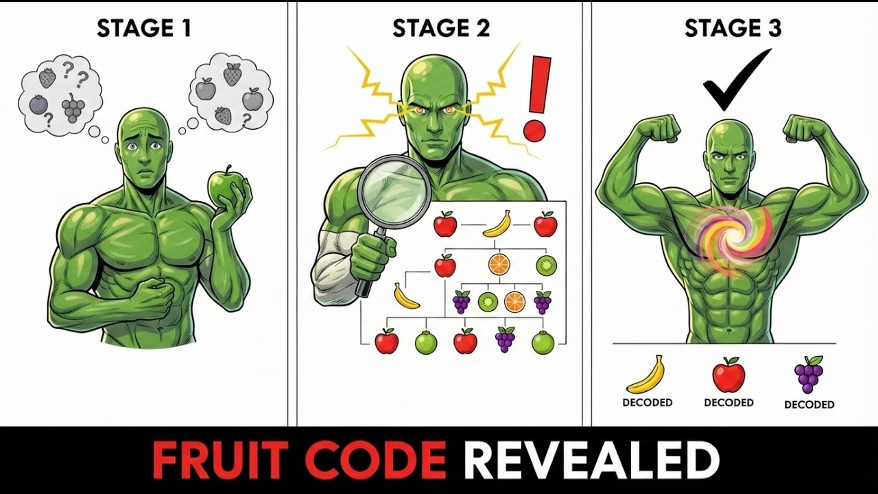 The Secret Color Code of Fruits( What Your Body Is Really Reading)