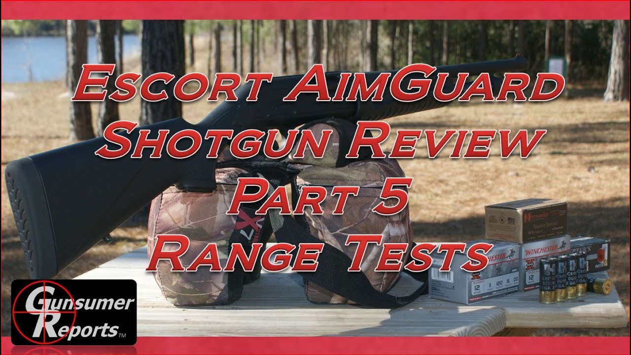 Escort AimGuard Shotgun Review: Part 5 - Range Tests