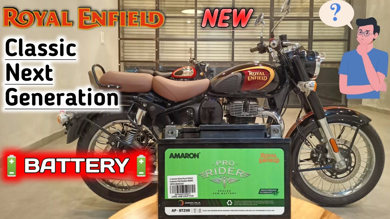 Royal Enfield Classic 350 Next Generation Battery??  Review Full Details maintenance,Replenishment