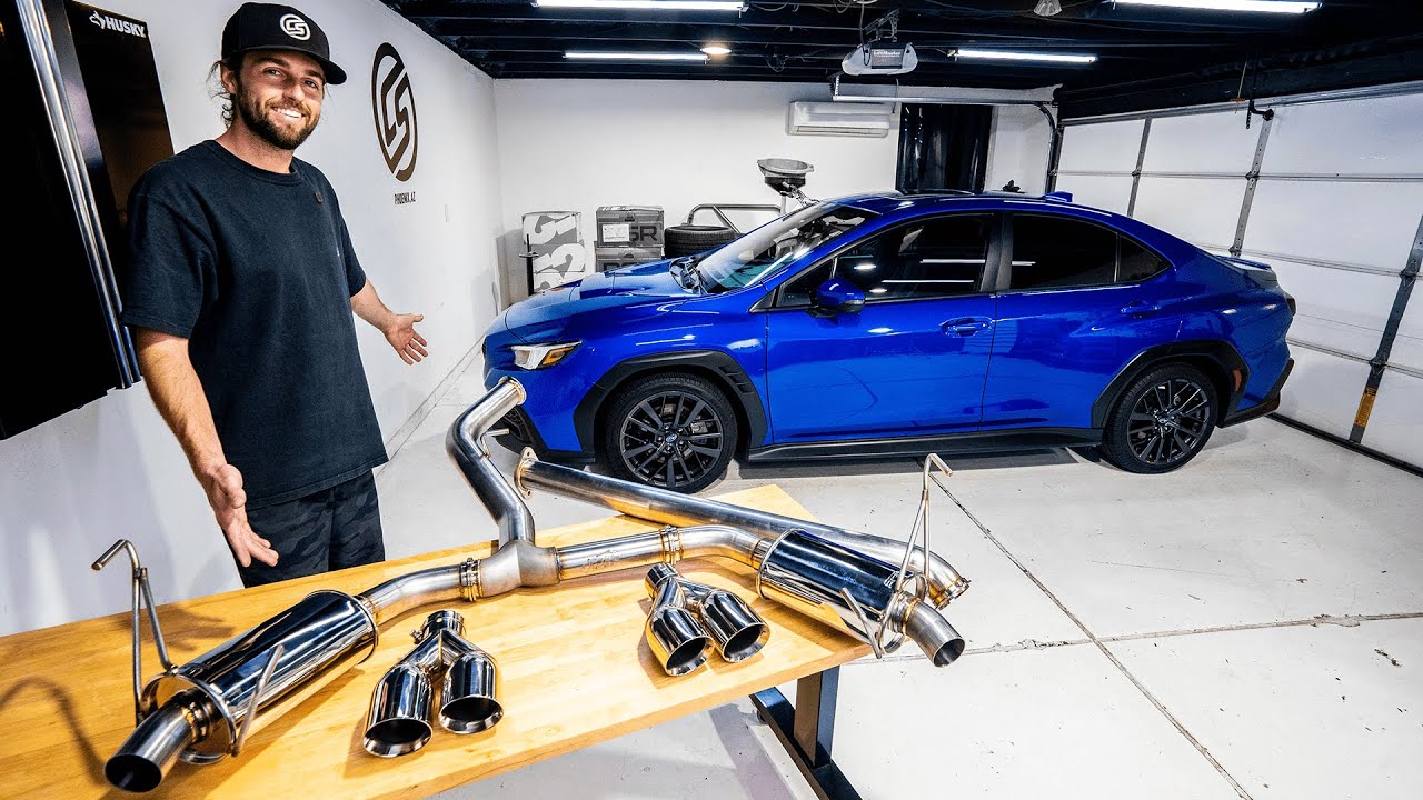 MAPerformance Catback Exhaust Install 2022+ Subaru WRX VB