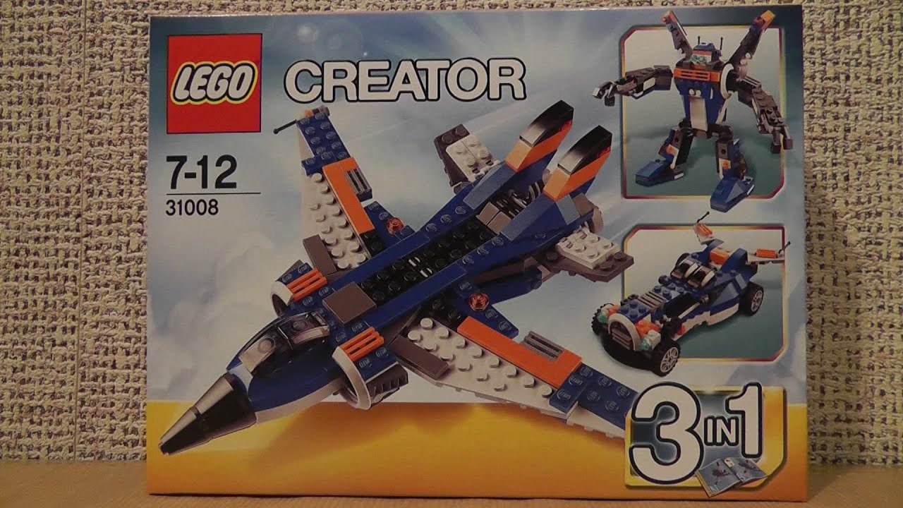 LEGO CREATOR 31008 ZDOBYWCY PRZESTWORZY