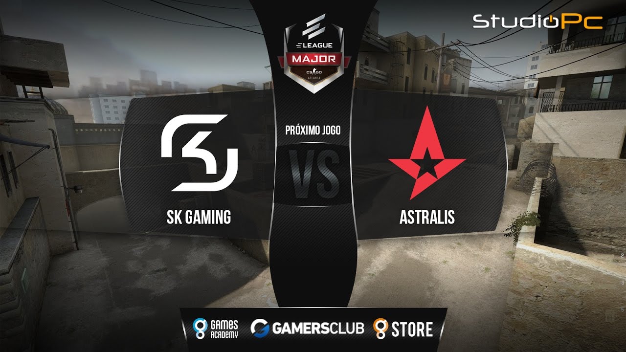 ELEAGUE Major 2017 - SK Gaming vs. Astralis (Dust 2) - Narração PT-BR