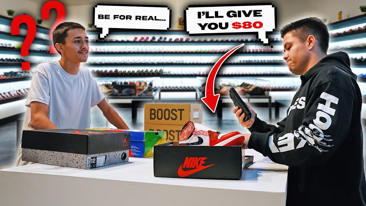Cashing Out Customers at Our Sneaker Store!