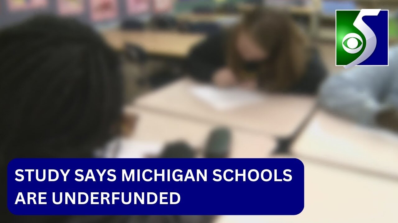 Study says Michigan schools are underfunded