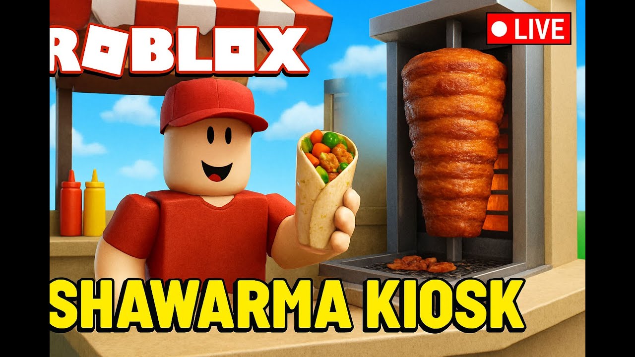 🔴Shawarma Kiosk live 1 #roblox #robloxshorts #horror #shorts #trending #viral #reels