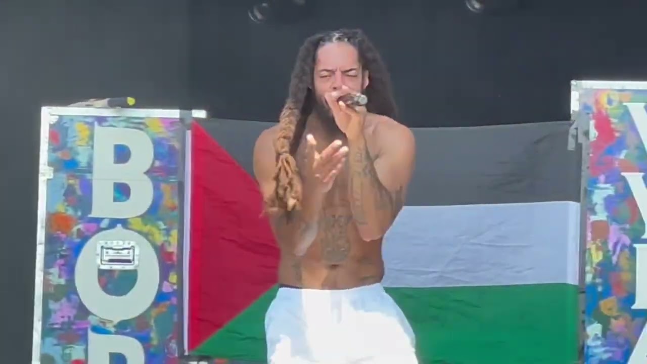 Bob Vylan live at Glastonbury 2025