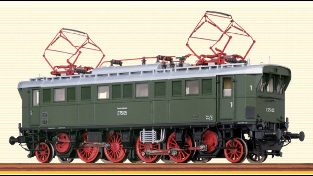 Teil 9  BRAWA 43207  E75 oder wie ich sie nenne: Die Lok aus der Hölle!    🔥😈🔥😈🔥