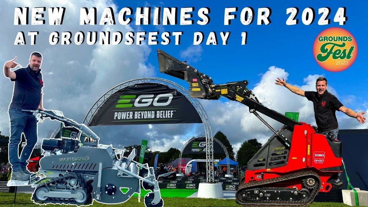 All The New Machines for 2024! We Visit GroundsFest To Check Them Out!