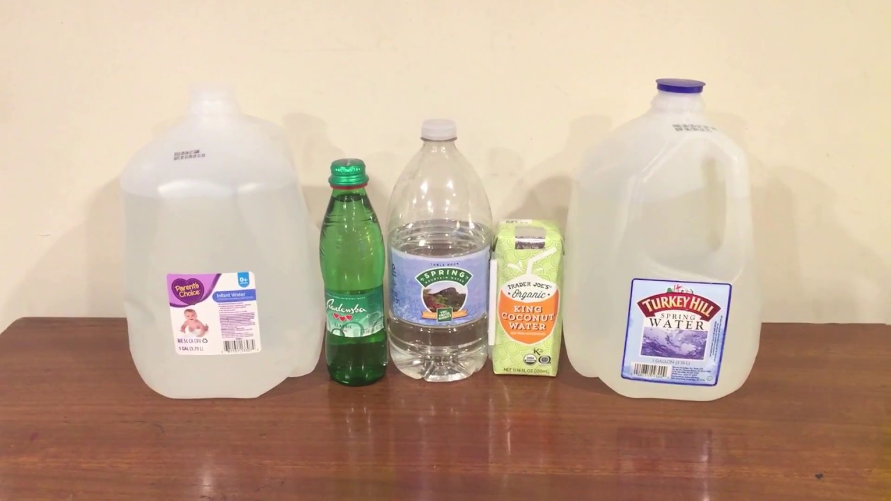 Jon Drinks Water #5625 Parent’s Choice VS Radenska VS Table Rock Spring VS Organic King Coconut VS T
