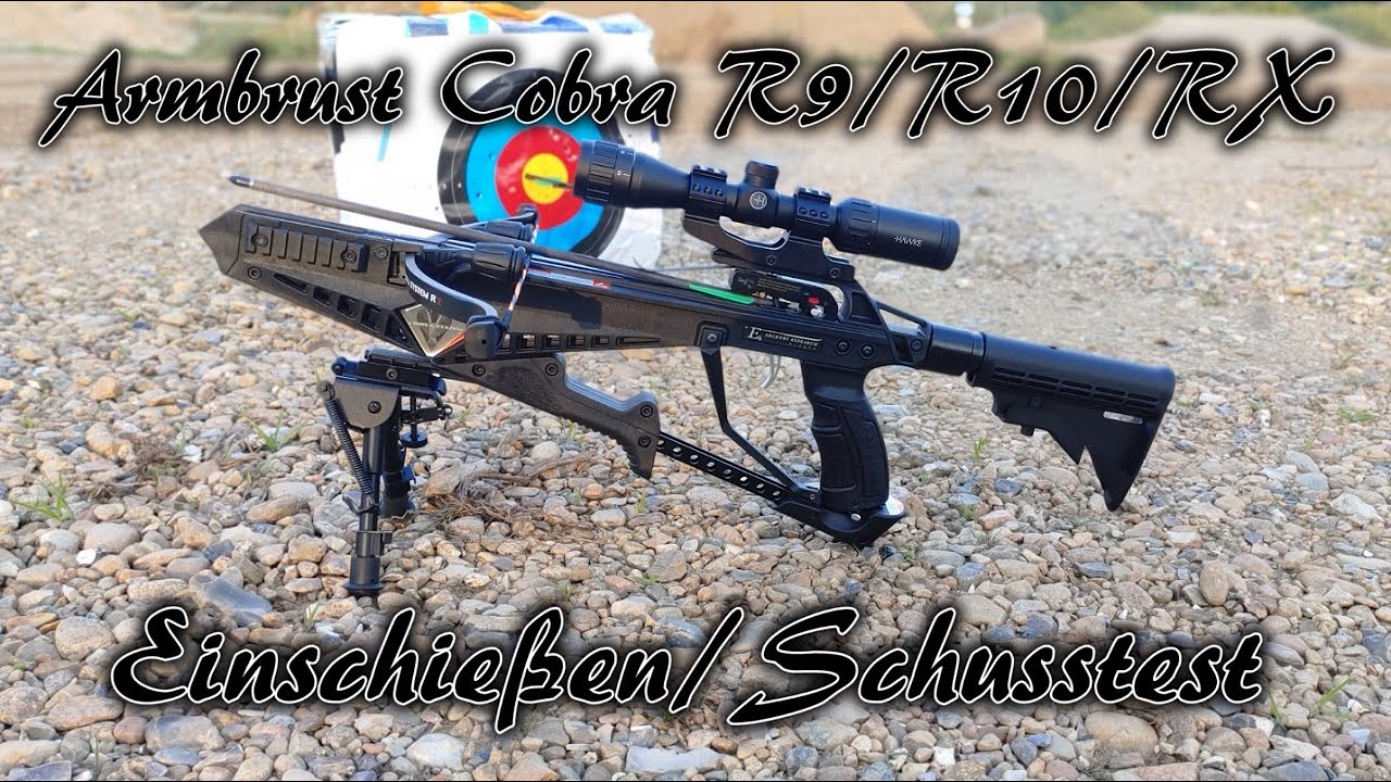 Armbrust Cobra R9/R10 Einschie&szlig;en/Schusstest | HD+ | German/Deutsch