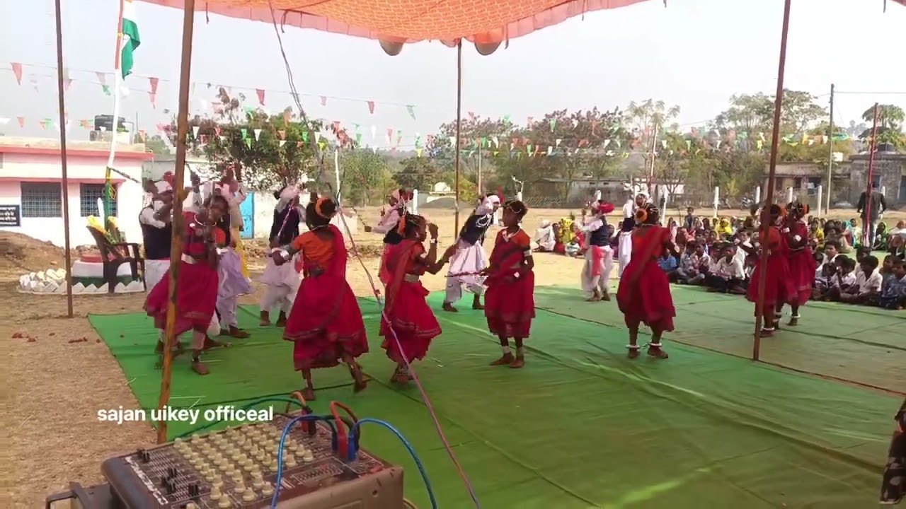 तरा हरे नाना मोर नाना रे तराना को ना ना रे ना (सैला डांस) एकीकृत शासकीय शासकीय माध्यमिक शाला खजरी 