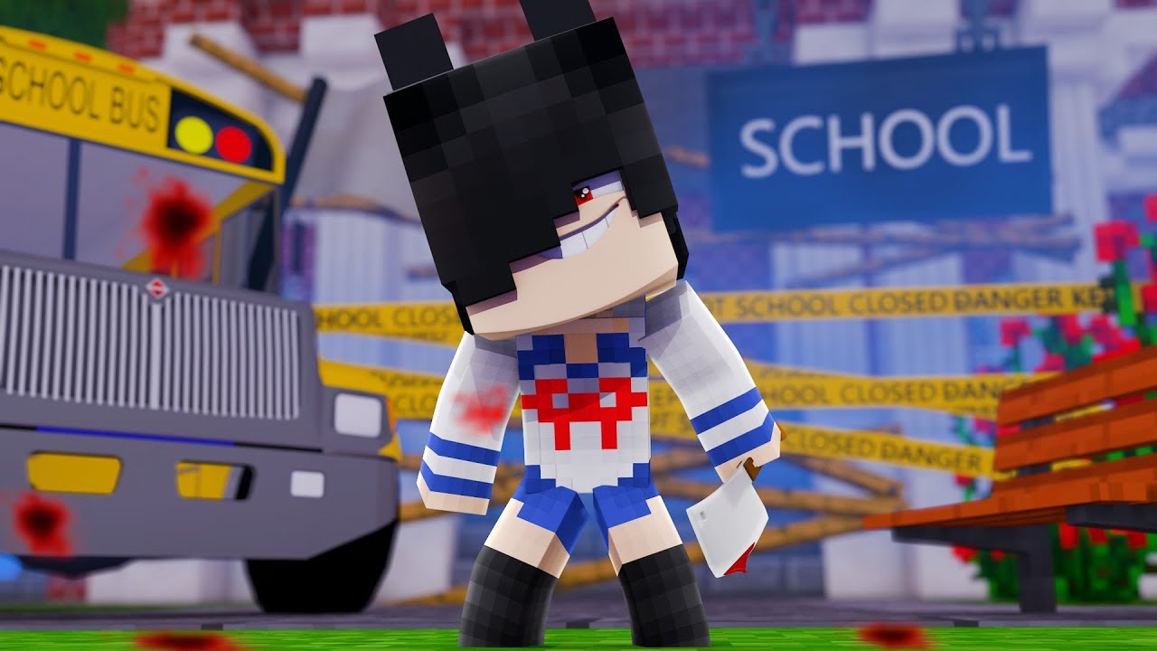 FOX GOES YANDERE | Play Barn | Minecraft School Roleplay