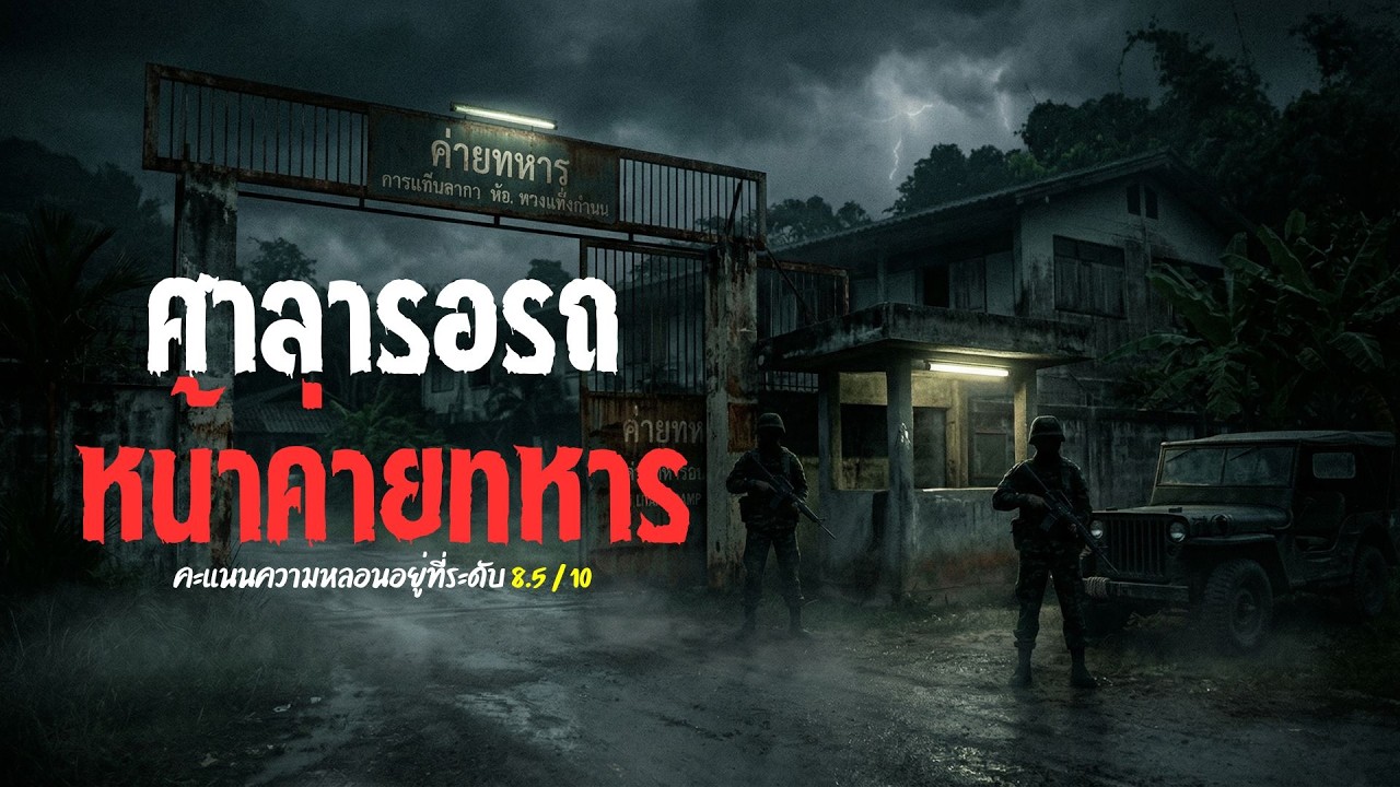 ศาลารอรถหน้าค่ายทหาร (ลพบุรี) เจอจังๆ! ผีหัวขาดนั่งรอรถ ยีเอ็มซีขนศพ | สยองศาสตร์ EP.2