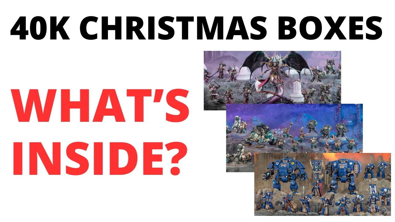 Christmas Battleforce Boxes CONTENTS REVEAL - Armies Getting One and What's Inside!