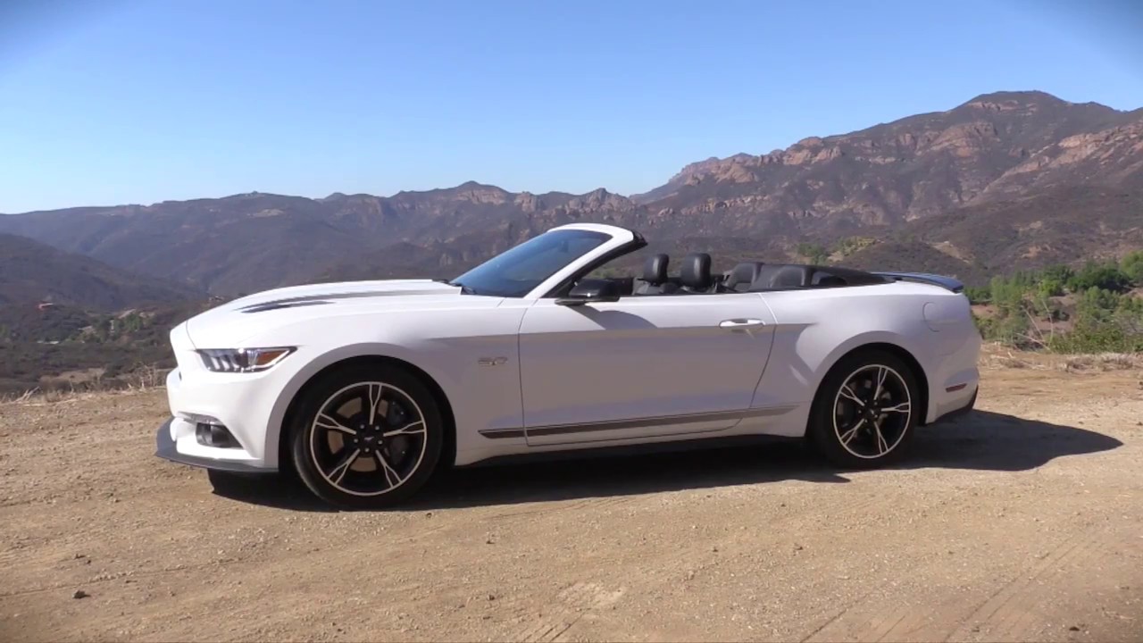 2016 Ford Mustang GT Convertible California Special Review - TrackWorthy