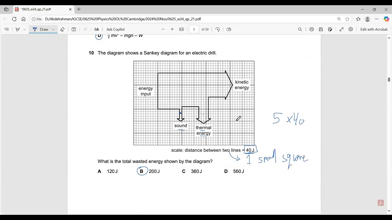 Физика IGCSE 0625/21/O/N/24