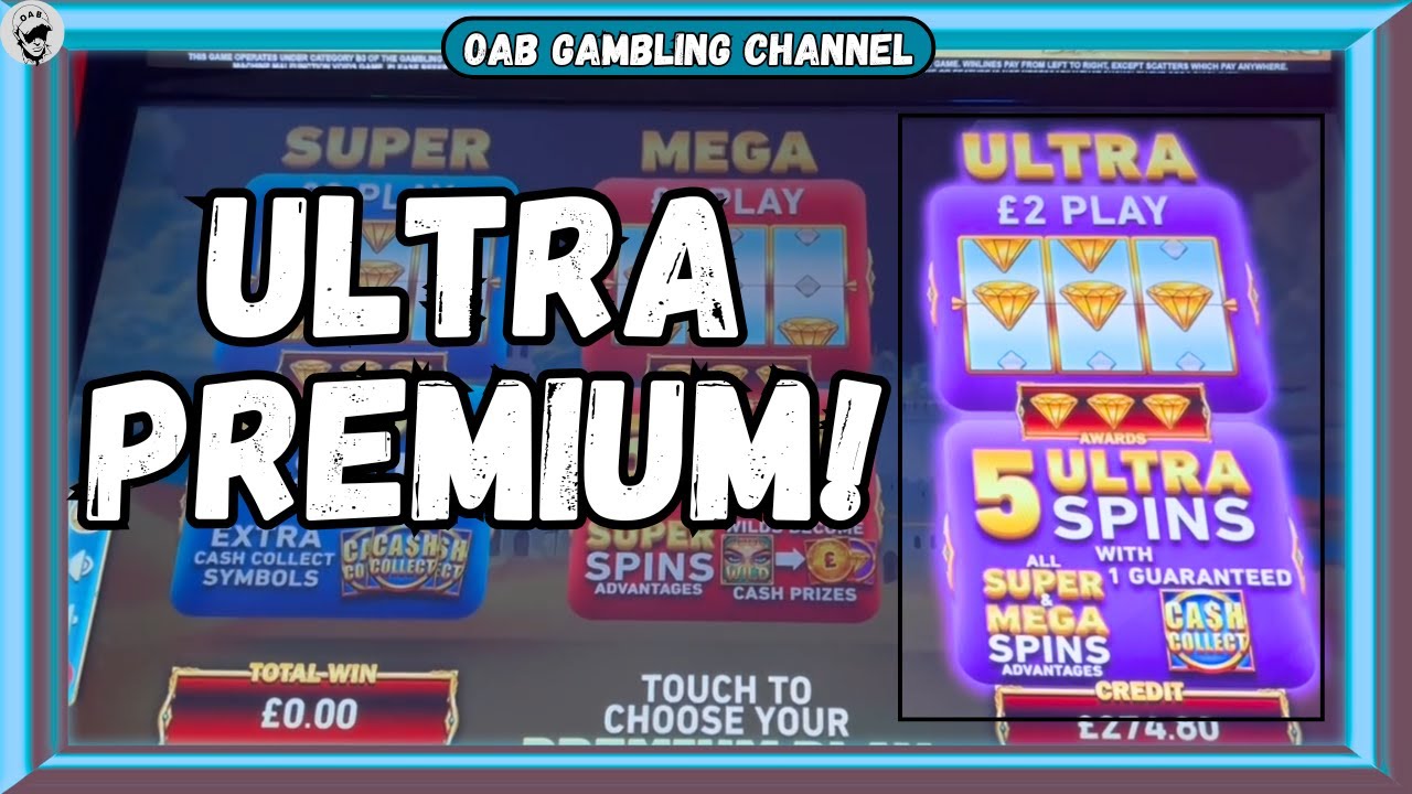 ULTRA PREMIUM PLAY On Sahara Riches Cash Collect & Lots More Action!