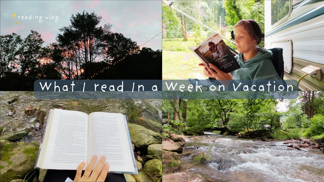 how much can I read during a week of camping?? 📚