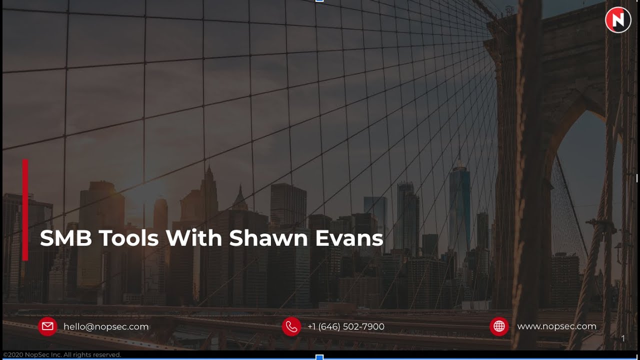 SMB Tools with Shawn Evans