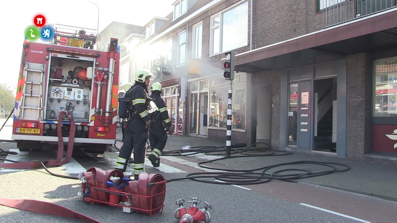 Grote brand aan Scharlo in kelder met computerapparatuur