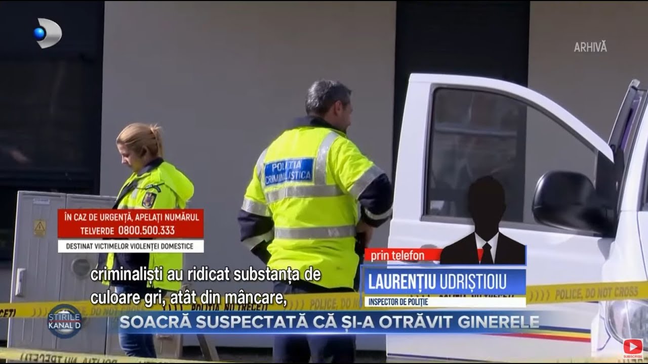 Stirile Kanal D - Soacra de 83 de ani suspectata ca si-a otravit ginerele! | Editie de pranz