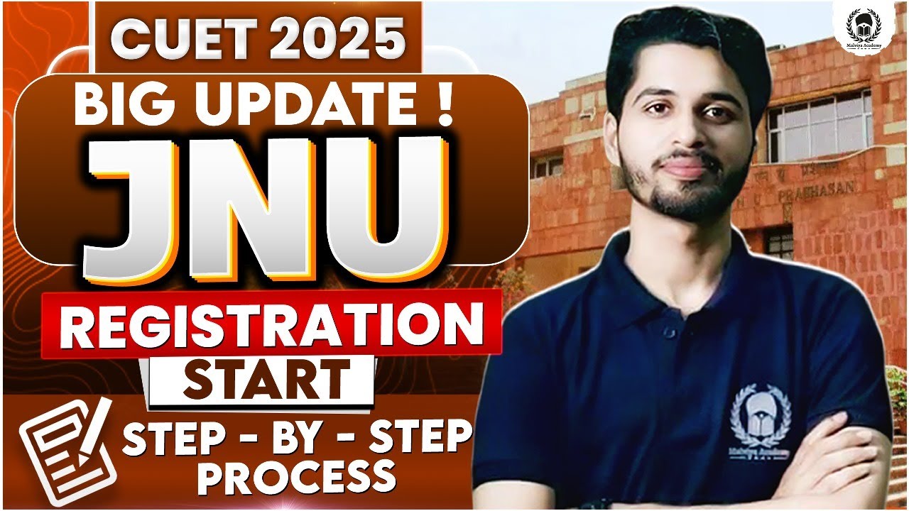 JNU 2025 Registration Open ! Step by step process | JNU admission 2025 | Vaibhav Sir