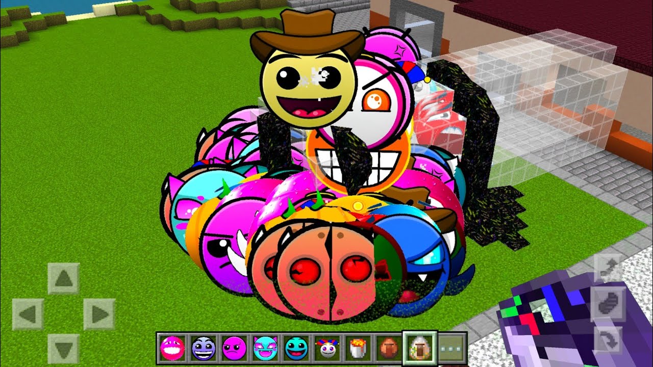 New Lobotomy Dash Nextbots Addon in Minecraft PE 
