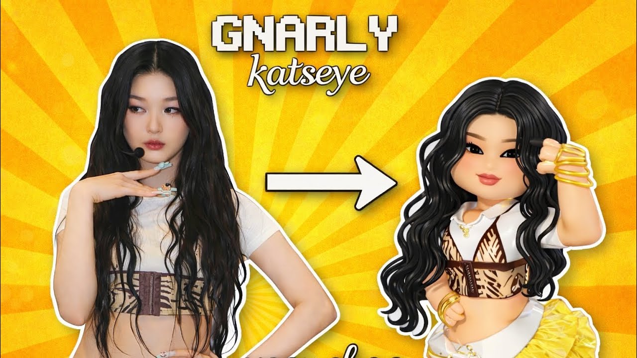 GNARLY (LEGIT VER) 🇰🇷💫#roblox#video#yoonchae#katseye#gnarly#imlegit#fyp##viral