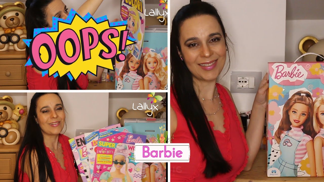 Barbie | Chiacchieriamo e spacchettiamo la busta Barbie! #Barbie #edicola #mattel @Barbie #Lallyx
