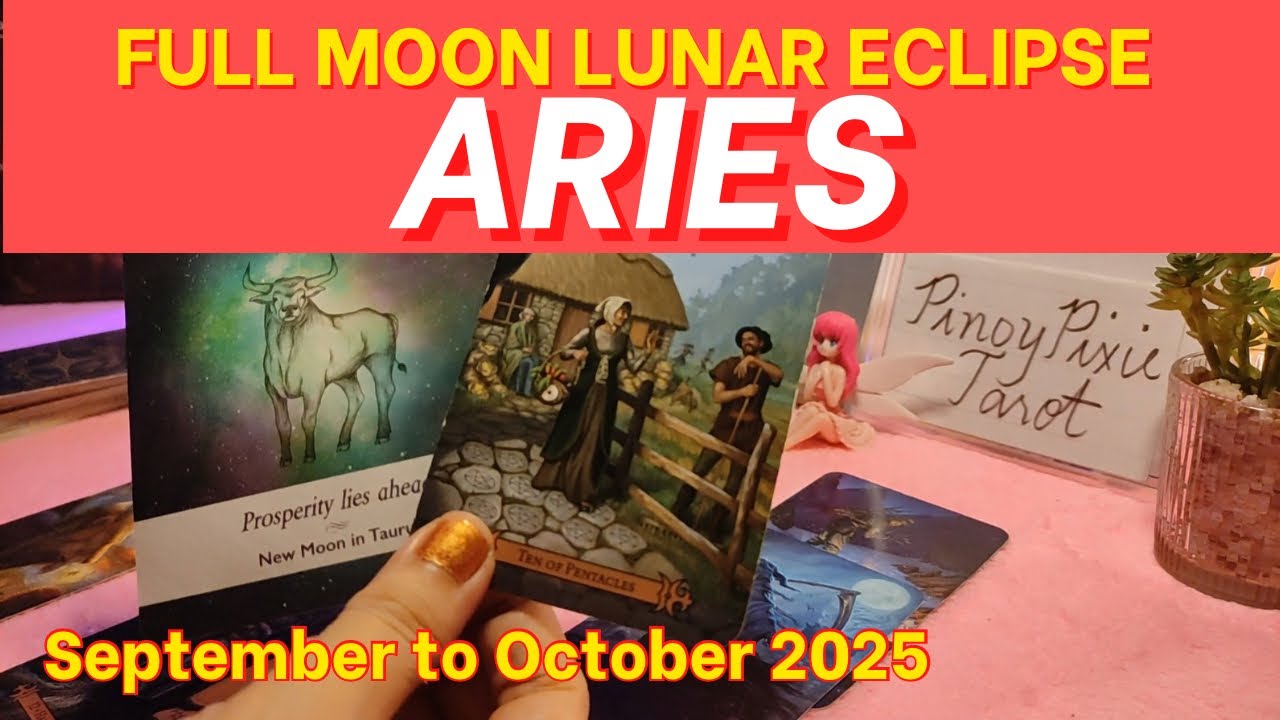 Aries - UY! DIVINE MATCH🙏🏻 - September Full Moon 2025 - Tagalog Tarot Reading