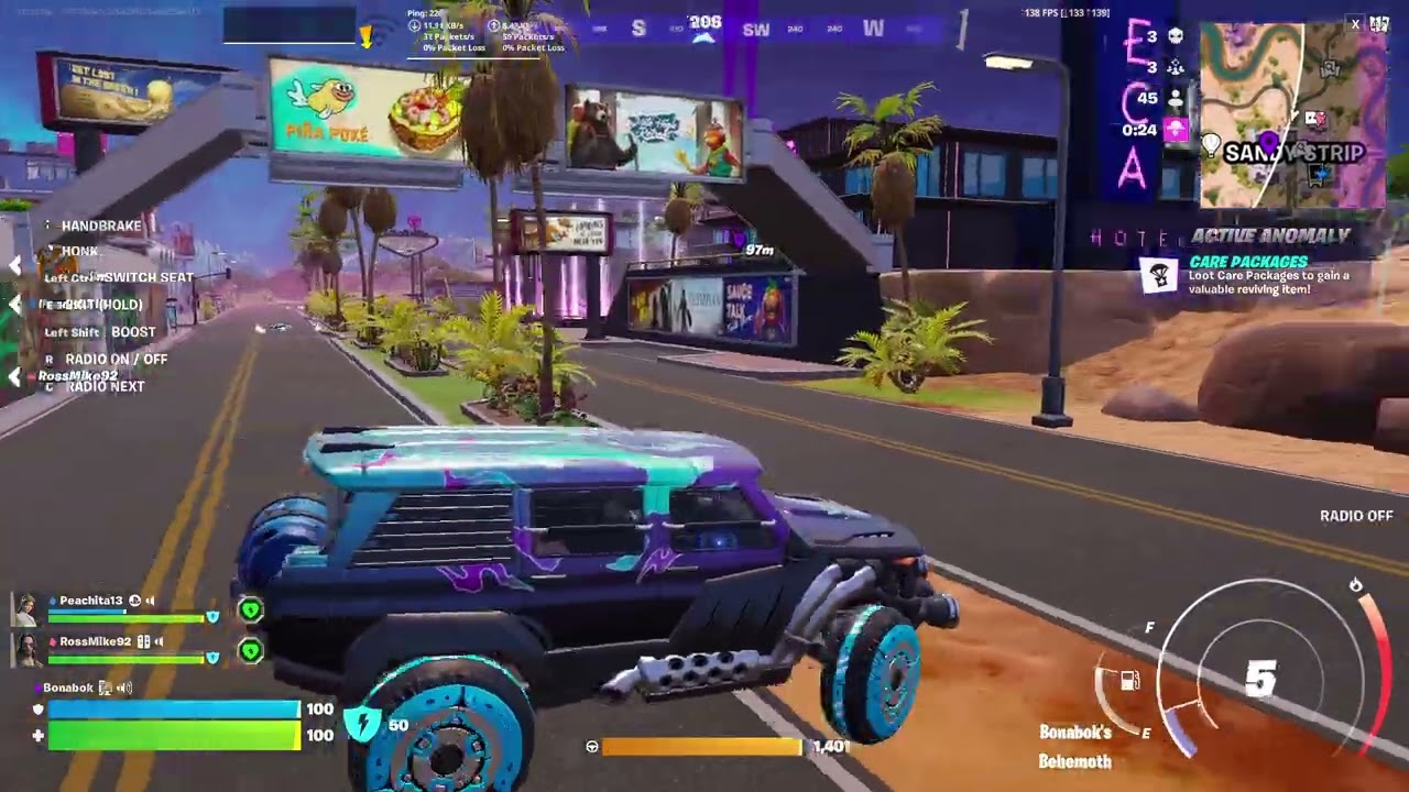 Fortnite Bonabok C7S1, Trio with Peachy-San and Mike, The BEST TRIO are BACK in BUSINESS FOR KILLING