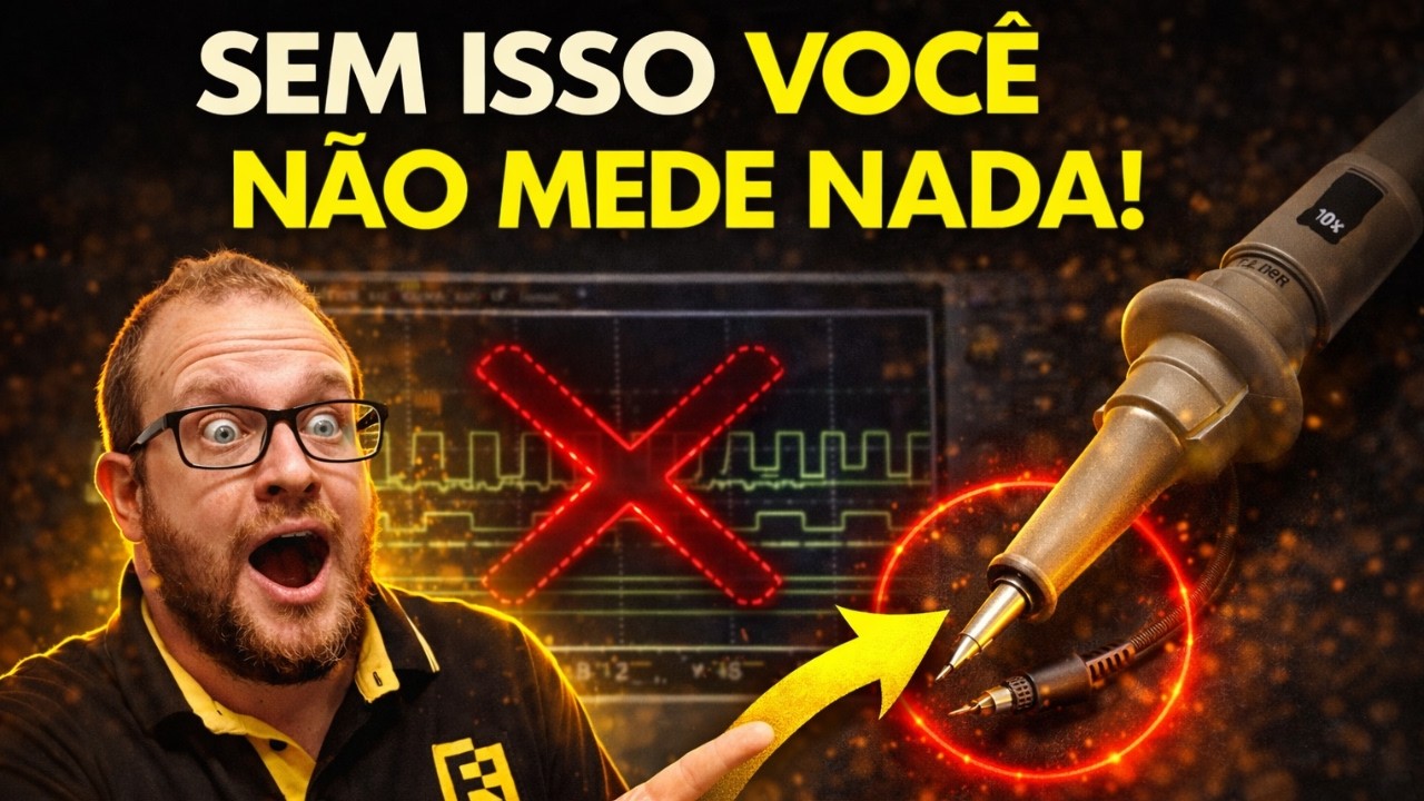 Curso de Osciloscopio - OS DOIS TIPOS DE MEDIÇÃO QUE VOCÊ VAI Usar Sempre! Eletronica Facil e RIGOL