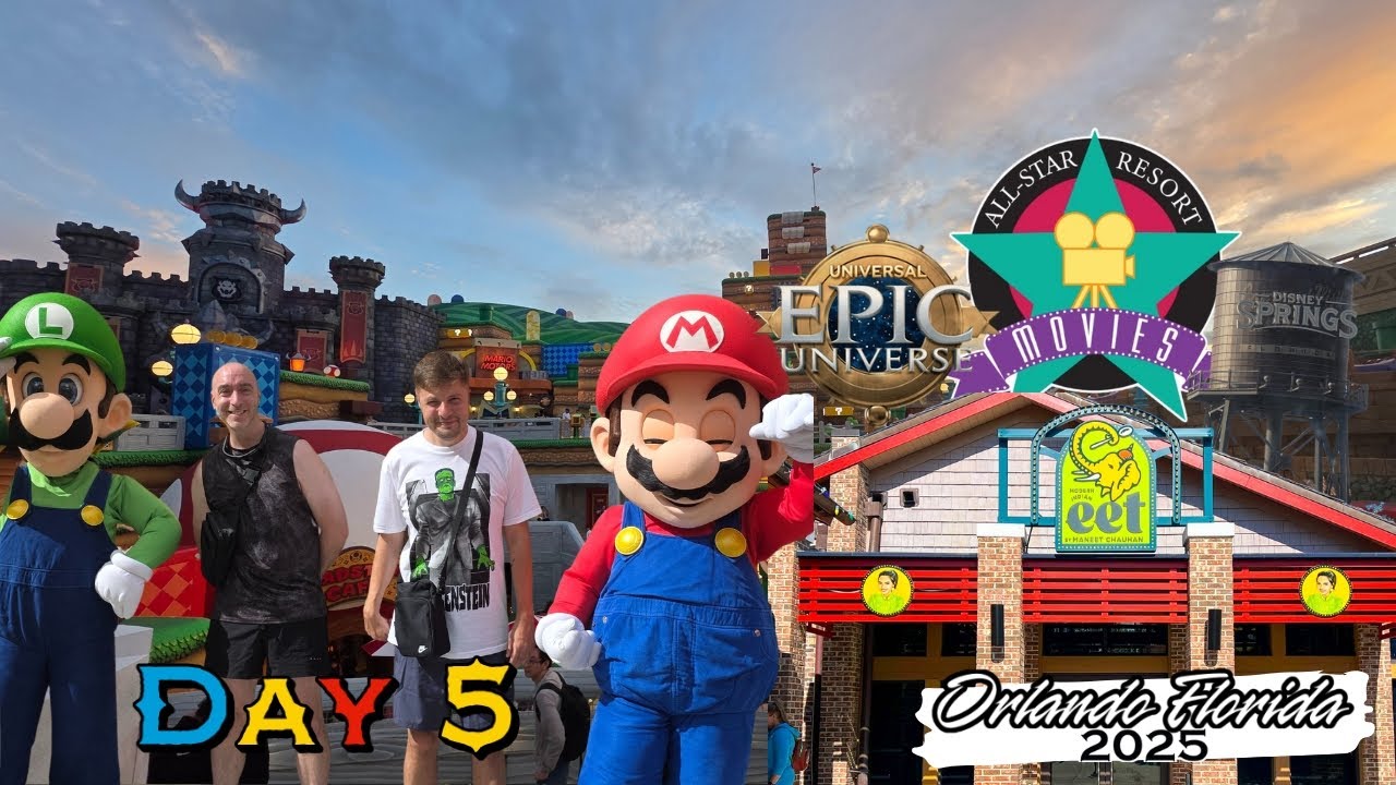 Orlando Florida | Day 5 September 2025 Vlog | Epic Universe | All Star Movies | Eet Maneet Chauhan