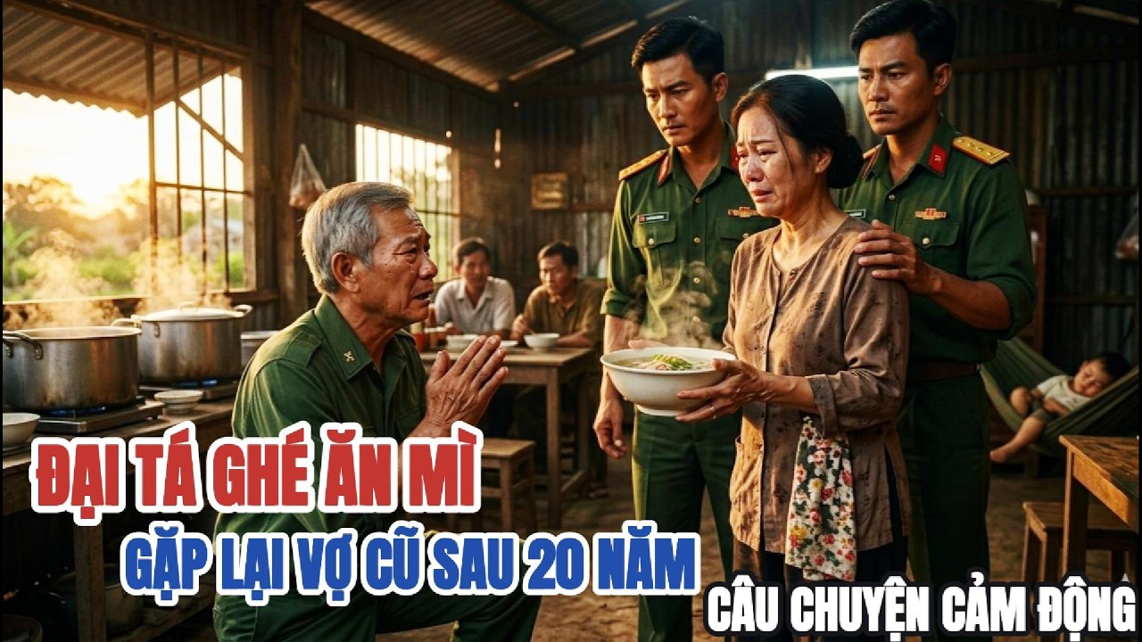 Đại Tá Ghé Ăn Mì, Gặp Lại Vợ Cũ Sau 20 Năm – Bí Mật Động Trời Về Đứa Con Thất Lạc