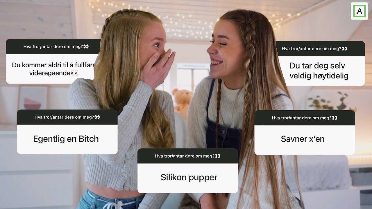 LilleSøster Svarer På Deres Antagelser/Tanker Om Meg!