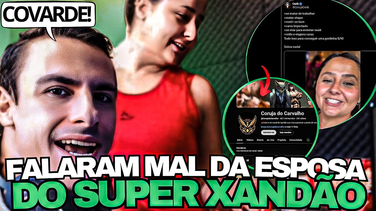 SUPER XANDÃO E SUA ESPOSA STOMPA BETA QUE FEZ POST FALANDO MAL DELES