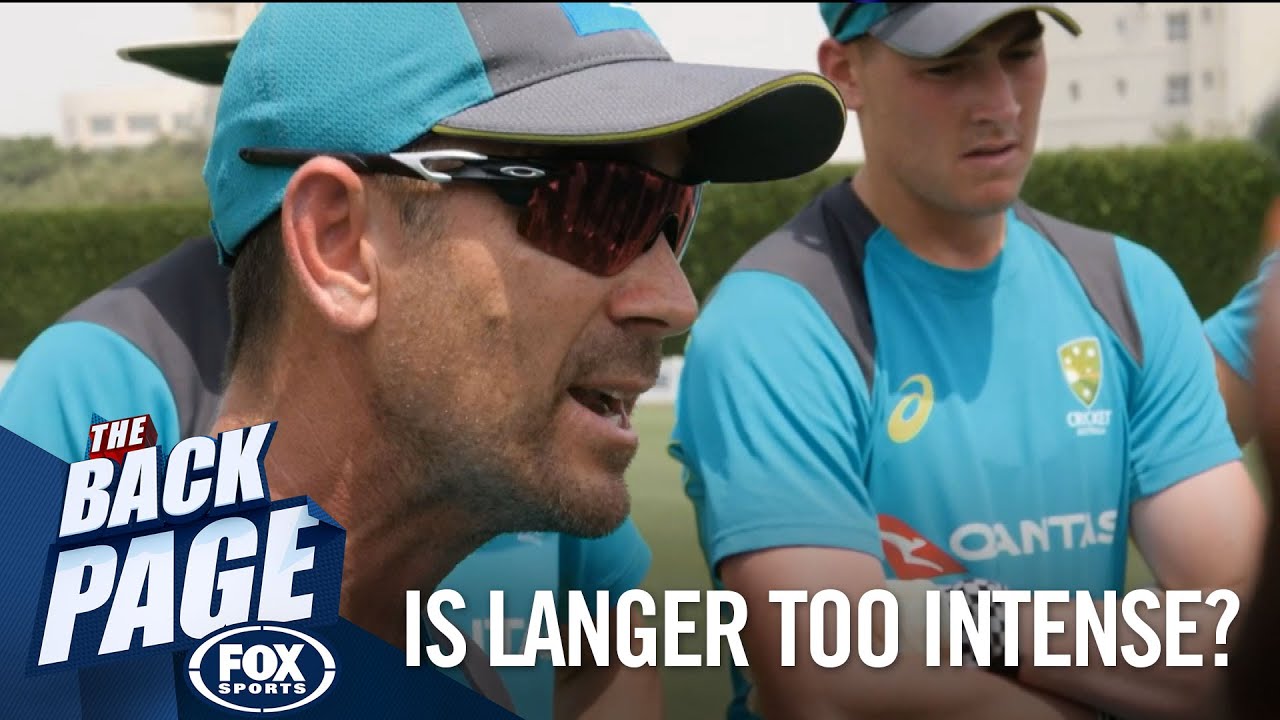 Loss to India sparks Coaching Review | Is Justin Langer too intense? | The Back Page