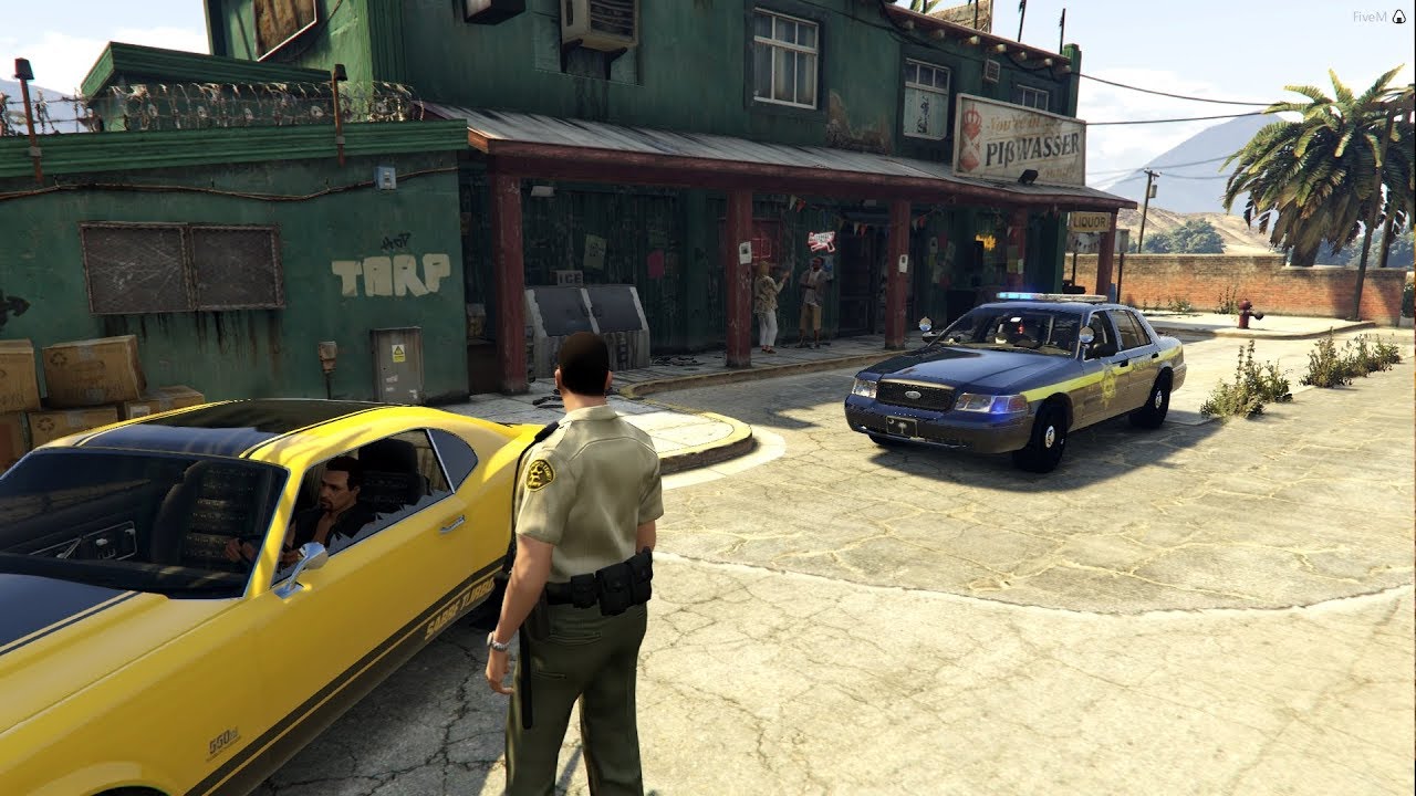 GTA 5 Roleplay - #1 - (Cop) I Just Need A Beer