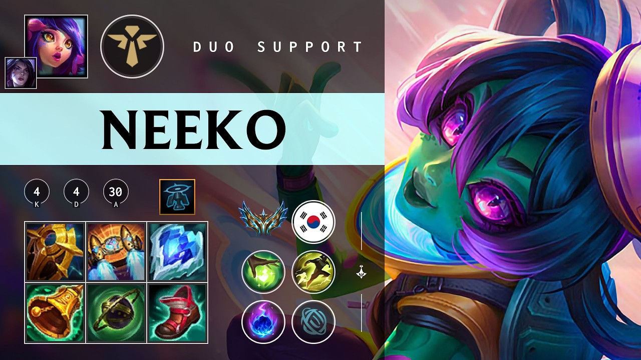 Neeko Support vs Bard - KR Challenger Patch 26.05